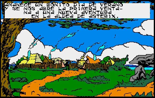 Pantallazo de Asterix en la India para Atari ST