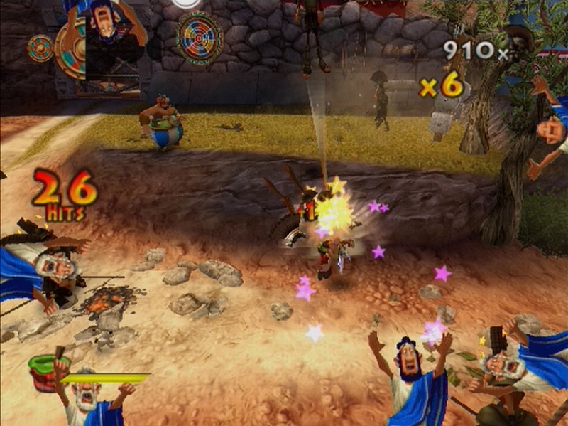 Pantallazo de Asterix en los Juegos Olímpicos para PlayStation 2