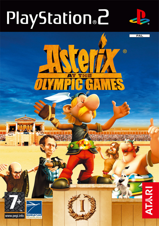 Caratula de Asterix en los Juegos Olímpicos para PlayStation 2