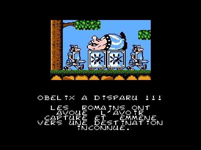 Pantallazo de Asterix para Nintendo (NES)