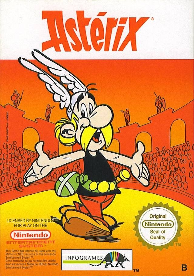 Caratula de Asterix para Nintendo (NES)