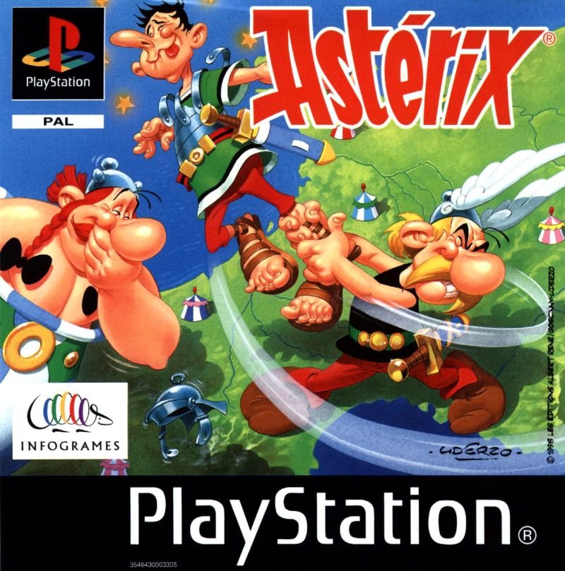 Caratula de Asterix para PlayStation