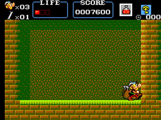 Pantallazo de Asterix para Sega Master System