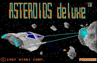 Pantallazo de Asteroids Deluxe para Atari ST