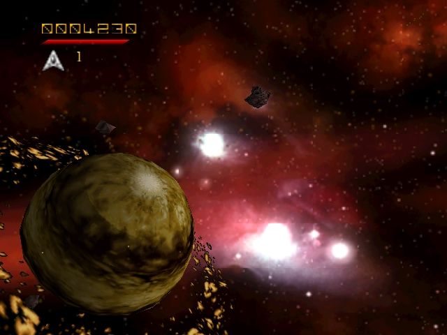 Pantallazo de Asteroids Hyper 64 para Nintendo 64
