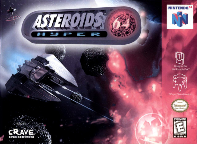 Caratula de Asteroids Hyper 64 para Nintendo 64