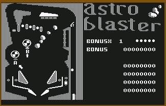 Pantallazo de Astro Blaster para Commodore 64