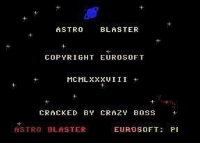 Pantallazo de Astro Blaster para MSX
