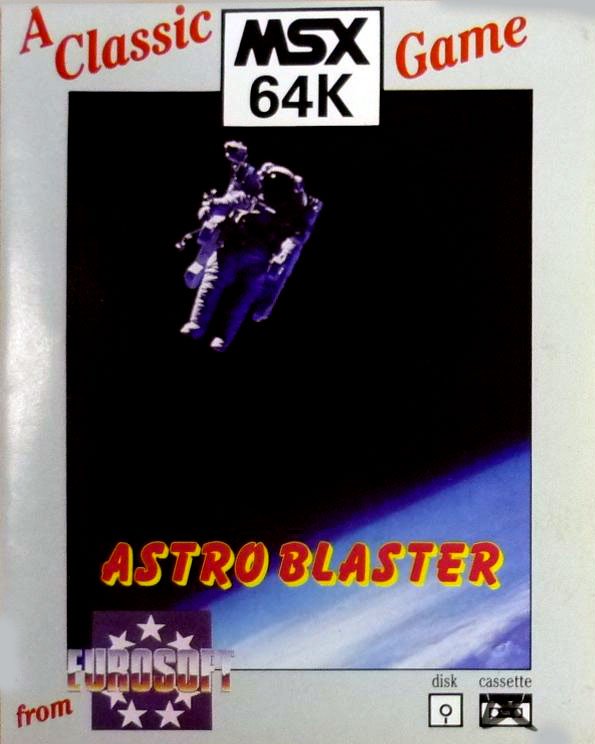 Caratula de Astro Blaster para MSX
