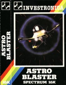 Caratula de Astro Blaster para Spectrum