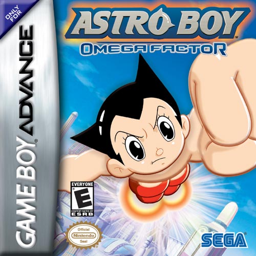 Caratula de Astro Boy: Omega Factor para Game Boy Advance