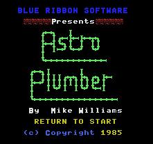 Pantallazo de Astro Plumber para MSX