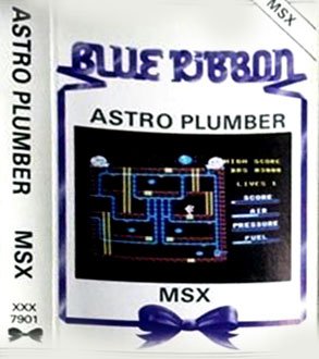 Caratula de Astro Plumber para MSX