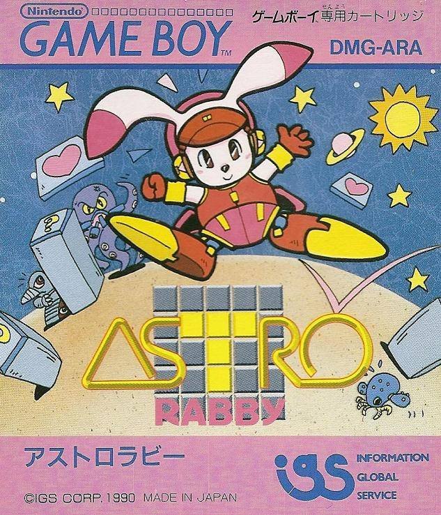 Caratula de Astro Rabby para Game Boy
