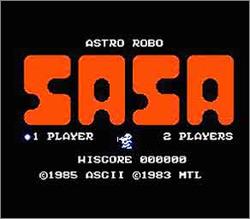 Pantallazo de Astro Robo SASA para Nintendo (NES)