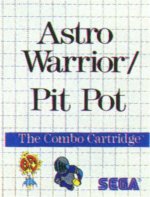 Caratula de Astro Warrior/PitPot para Sega Master System