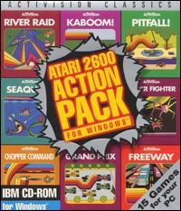 Caratula de Atari 2600 Action Pack for Windows para PC