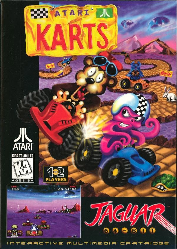 Caratula de Atari Karts para Atari Jaguar