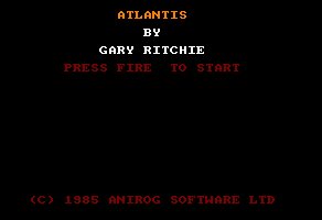 Pantallazo de Atlantis para Amstrad CPC