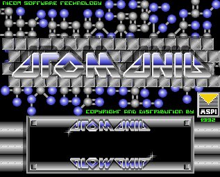 Pantallazo de Atomania para Amiga