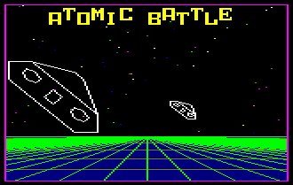 Pantallazo de Atomic Battle para Amstrad CPC