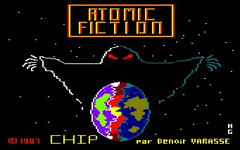 Pantallazo de Atomic Fiction para Amstrad CPC