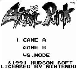 Pantallazo de Atomic Punk para Game Boy