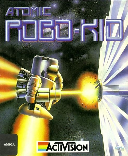 Caratula de Atomic Robo-Kid para Amiga