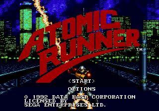 Pantallazo de Atomic Runner para Sega Megadrive