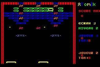 Pantallazo de Atomik para Amstrad CPC
