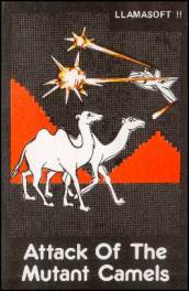 Caratula de Attack of the Mutant Camels para Commodore 64