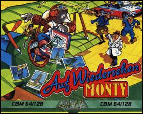 Caratula de Auf Wiedersehen Monty para Commodore 64