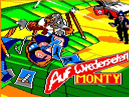 Pantallazo de Auf Wiedersehen Monty para Amstrad CPC