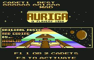 Pantallazo de Auriga para Commodore 64