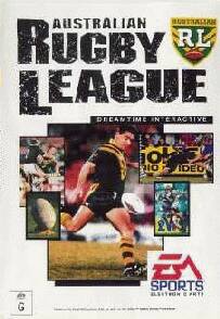 Caratula de Australian Rugby League (Europa) para Sega Megadrive