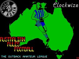 Pantallazo de Australian Rules Football para Spectrum