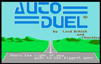 Pantallazo de Auto Duel para Atari ST