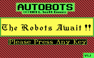 Pantallazo de Autobots para PC