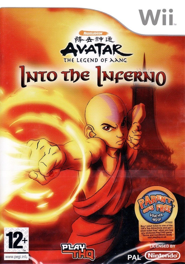 Caratula de Avatar: Into the Inferno para Wii