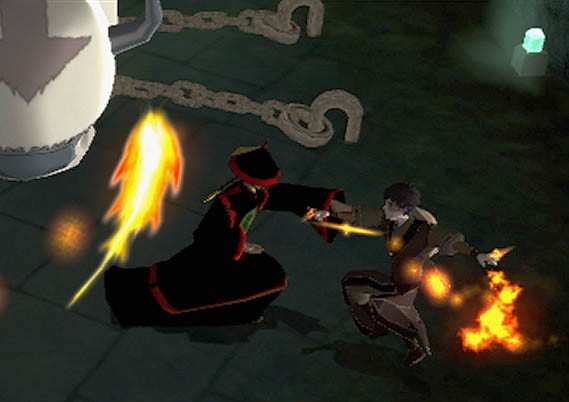 Pantallazo de Avatar: The Last Airbender - The Burning Earth para PlayStation 2