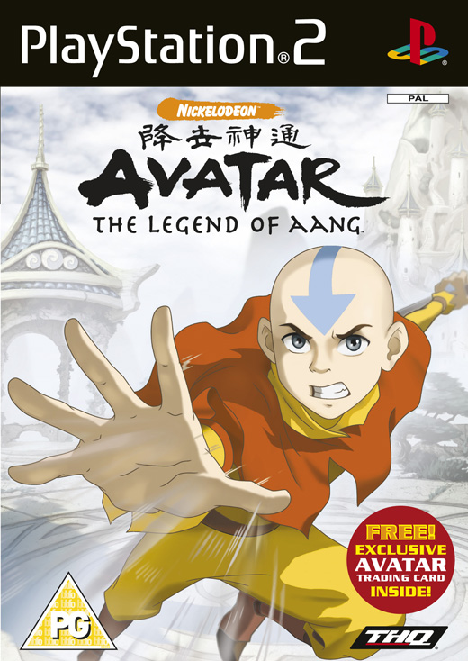 Caratula de Avatar: The Legend of Aang para PlayStation 2