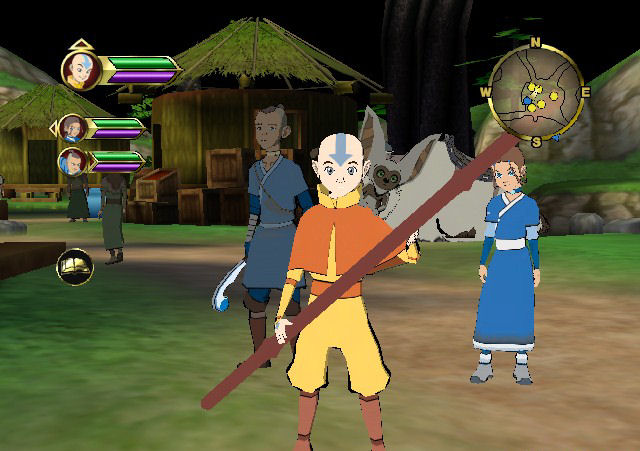 Pantallazo de Avatar: The Legend of Aang para PlayStation 2