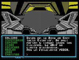 Pantallazo de Aventura Espacial, La para MSX
