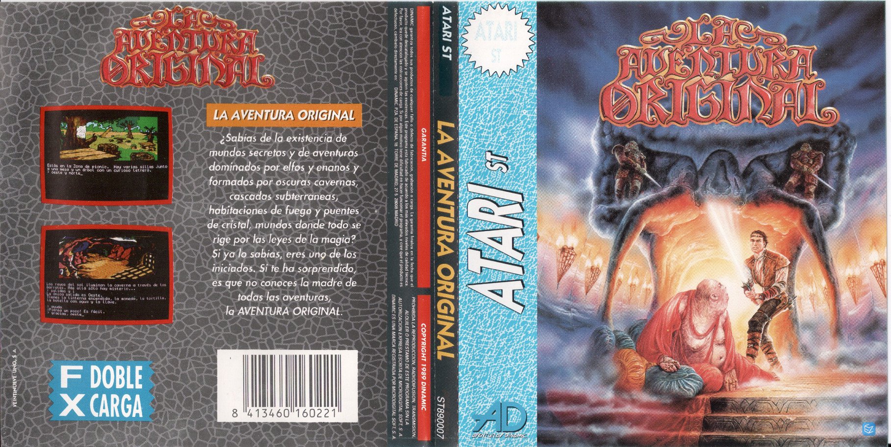 Caratula de Aventura Original, La para Atari ST