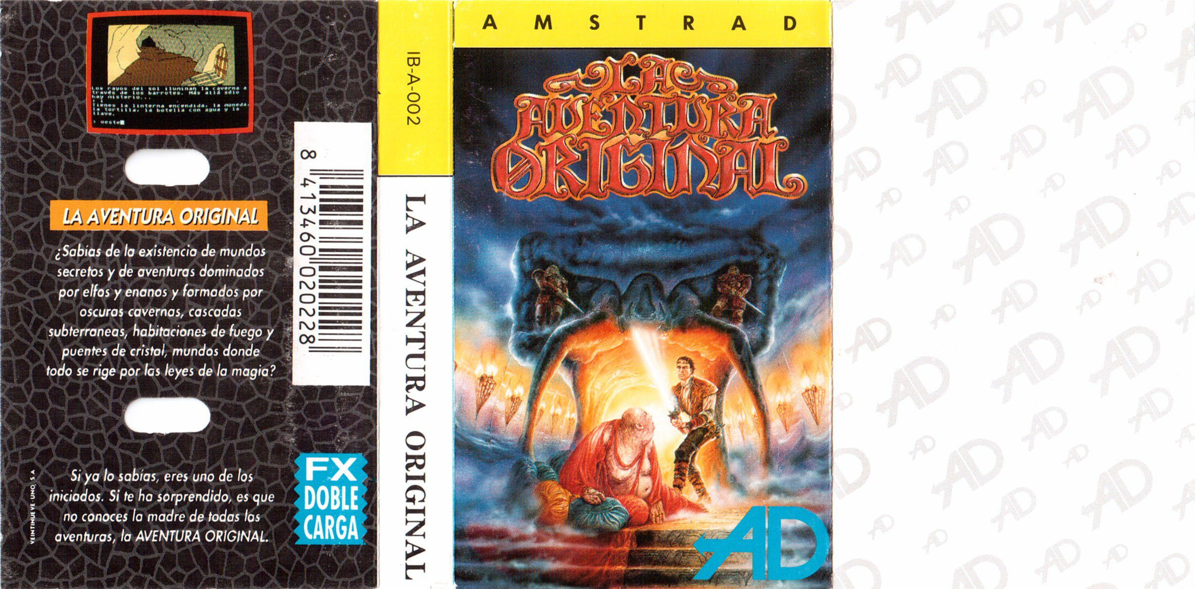 Caratula de Aventura Original, La para Amstrad CPC