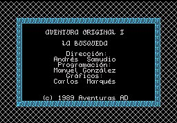 Pantallazo de Aventura Original, La para MSX
