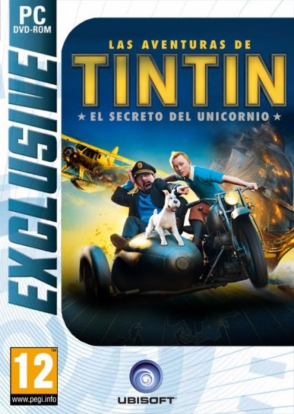 Caratula de Aventuras De Tintin, Las: El Secreto Del Unicornio para PC