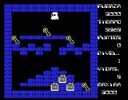 Pantallazo de Averno para MSX