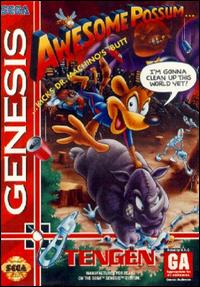 Caratula de Awesome Possum Kicks Dr. Machino's Butt! para Sega Megadrive