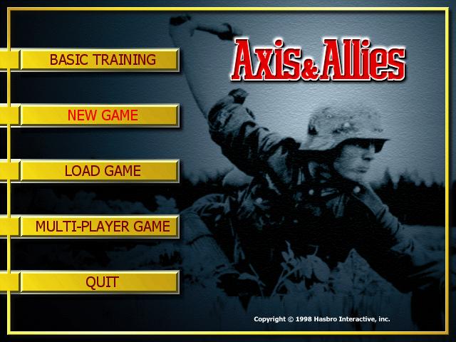 Pantallazo de Axis & Allies para PC